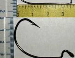 Carlige Jig, Offset, Weedless