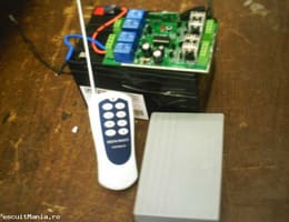 vand placuta receptie + telecomanda , bate la 4 km