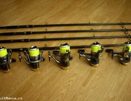 Vand set crap 4 lansete + rodpod