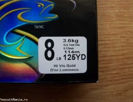 Vand Fir Textil Power Pro / Stren Super Braid (din SUA)