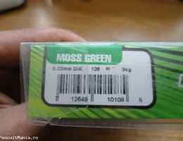 Fir Textil Power Pro 20 LB(9 Kg) / Moss Green (Verde) - 150 yds (137 m) + Fir textil Stren Super Braid 8 lb (3.6kg) - 125 Yds (114m) - Hi-Vis Gold