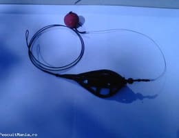 Montura culisanta de crap – method feeder cu fir de par + boilies solubil cadou