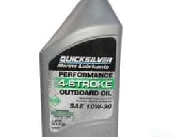 Ulei Quicksilver Performance 10W-30 pentru motoare outboard in 4 timpi - Ambalaj bidon 1L 