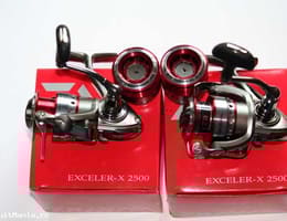 Vand mulinete Daiwa Exceler-X 2500 (noi-noute)  2buc.