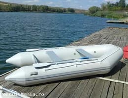 barca pneumatica 3,2m cu chila gonglabila podea aluminiu suport motor NOUA 450eur