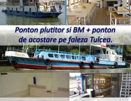 Hotel Plutitor de vanzare in Tulcea - Delta Dunarii 