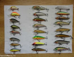 Voblere Rapala, Yo-zuri, Rebel, Dorado, Xcalibur, Jaxon