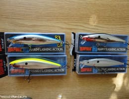 Vand Voblere Rapala Flat Rap 8 si 10 CM