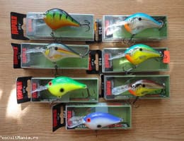 Vand Vand Voblere Rapala Dt-4, Dt-6, Dt-10, Dt-16 