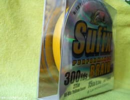 Fire textile Sufix Performance Braid