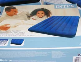 Saltea gonflabila dubla Intex pentru 2 persoane 