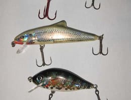 Vand voblere Rapala, Heddon, Jackall, etc