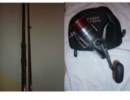 Vand 3 lansete Infinity Cormoran Eliminator 3,8m si 3 mulinete Daiwa Regal 5000