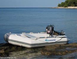 Vand barca VIAMARE 2,50 din Germania produs 2014 gonflabila cu chila 