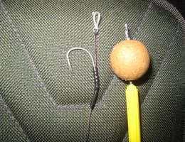 montura boilies   solubil  dur atasat cu inel siliconic