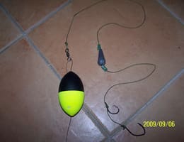 Montura pt pescuitul somnului cu pestisor viu