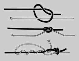 Nodul shock - noduri de pescuit