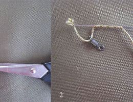 modul de  preparare  a monturilor cu leadcore