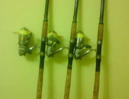 lanseta balzer 3,60 m carbon saphir im 10 crap+mulineta balzer  metalica gold 