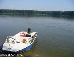 Barca pescuit motor comenzi all inclusive