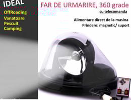 Far urmarire cu telecomanda pentru pescuit, vanatoare, camping