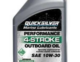  Ulei motor 10W 30 QuickSilver USA 1 L. pentru motoare de barca.