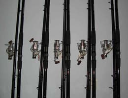 Vand Set lanseta / lansete din 3 bucati 3,60+Mulineta 8 Rulmenti