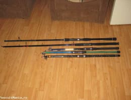 vand 5 lansete--folosite 4 partide pescuit