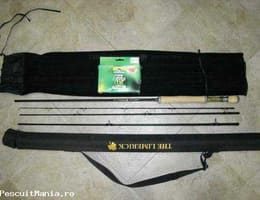 Lanseta musca Limerick, fir, mulineta, husa, tub, leader