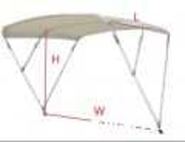 Umbrar aluminiu pliabil 3 cadre