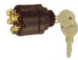 Contact cu cheie - 7 terminale+4 pozitii