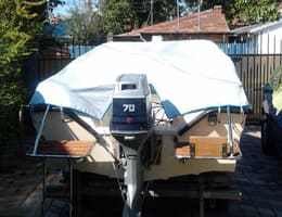 Vand barca cu motor si peridoc