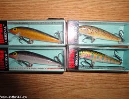 Vand voblere Rapala ieftine (noi in cutie)