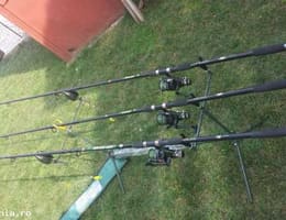 3 lansete crap + Rodpod